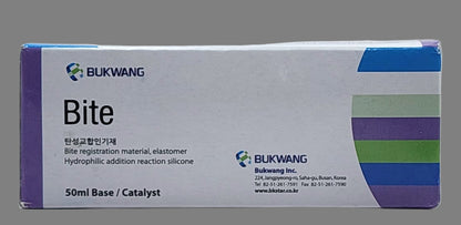 Bukwang-Bite Registration Material,50ml base/catalyst