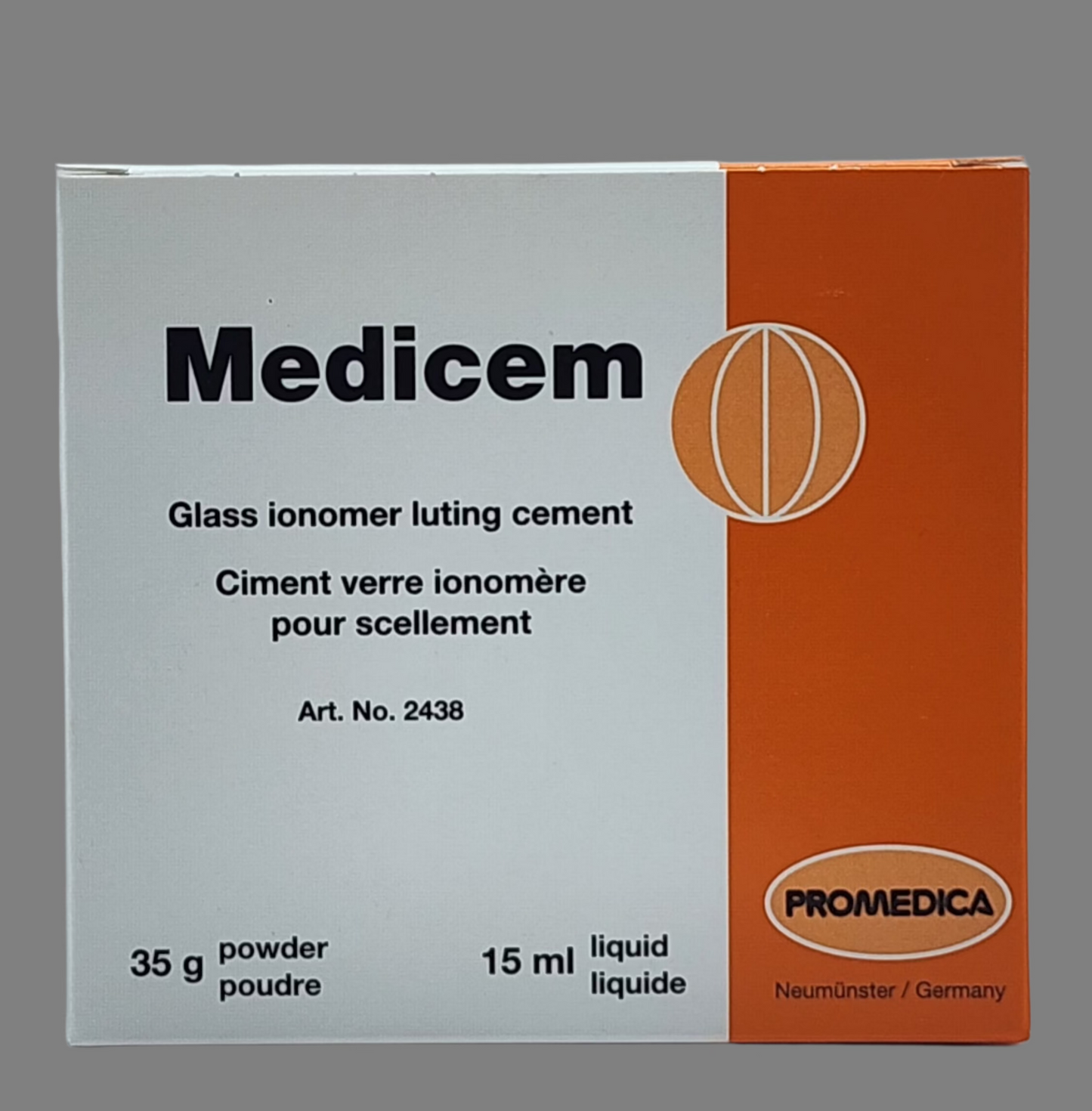 Medicem-Glass ionomer luting cement